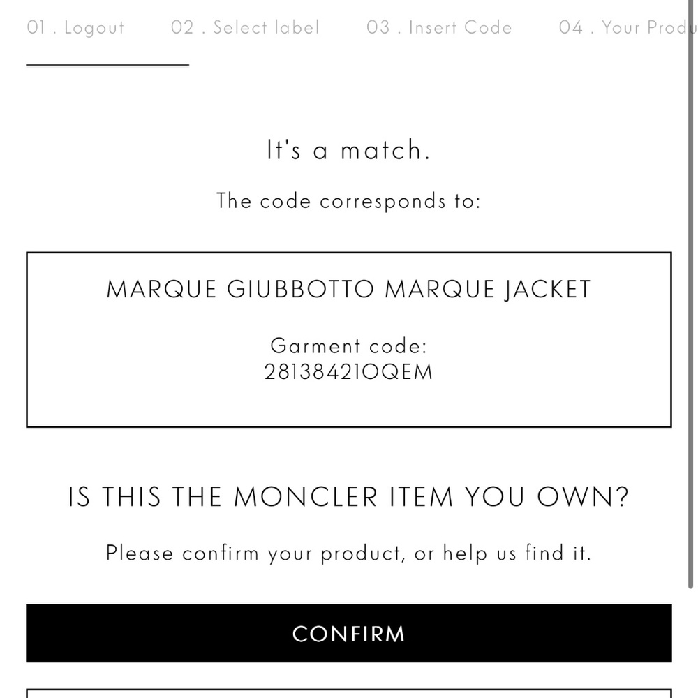 MARQUE GIUBBOTTO MARQUE JACKET